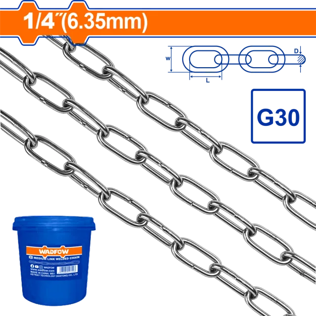 СИНЏИР WADFOW 6.35mm дебелина 1M должина (цена за 1М) – WTLT1B06