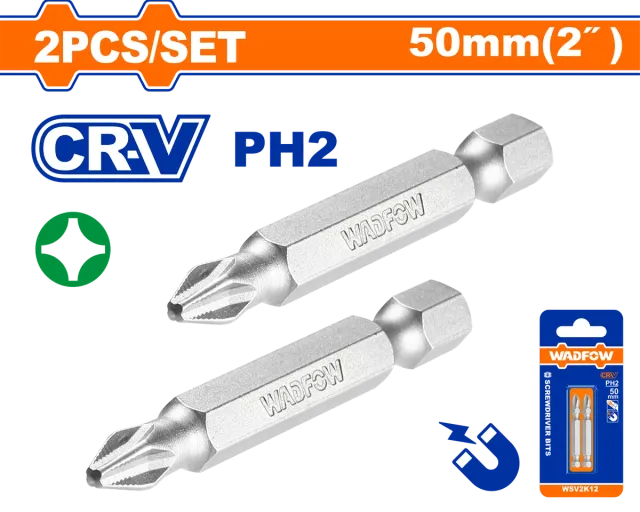 БИТ 2xPH2 50mm WADFOW WSV2K12