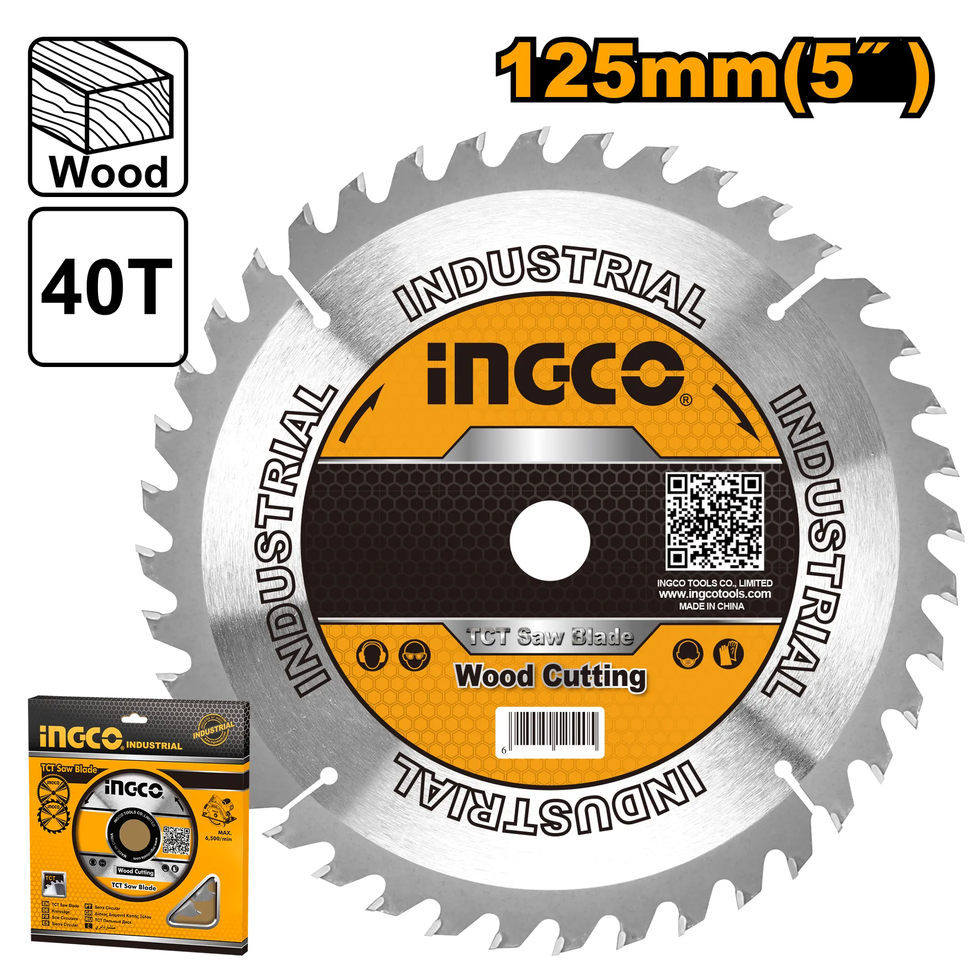 Sharrë për druri INGCO 125mm TSB112555