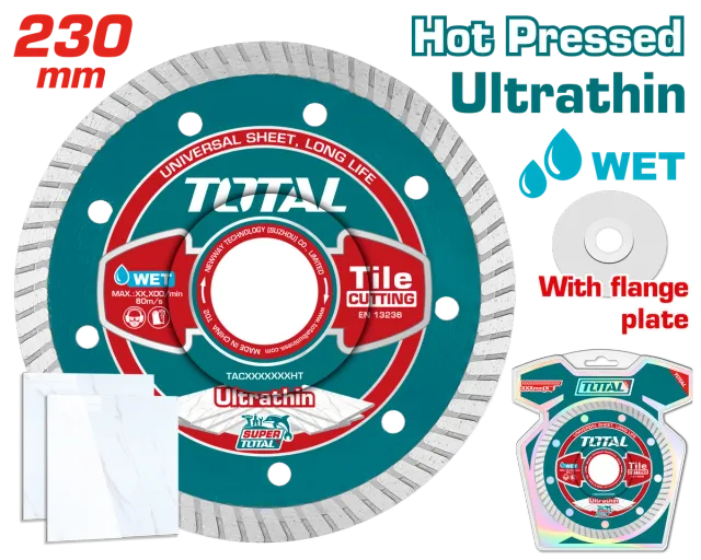 Disk diamant TOTAL 230mm turbo TAC2132301HT