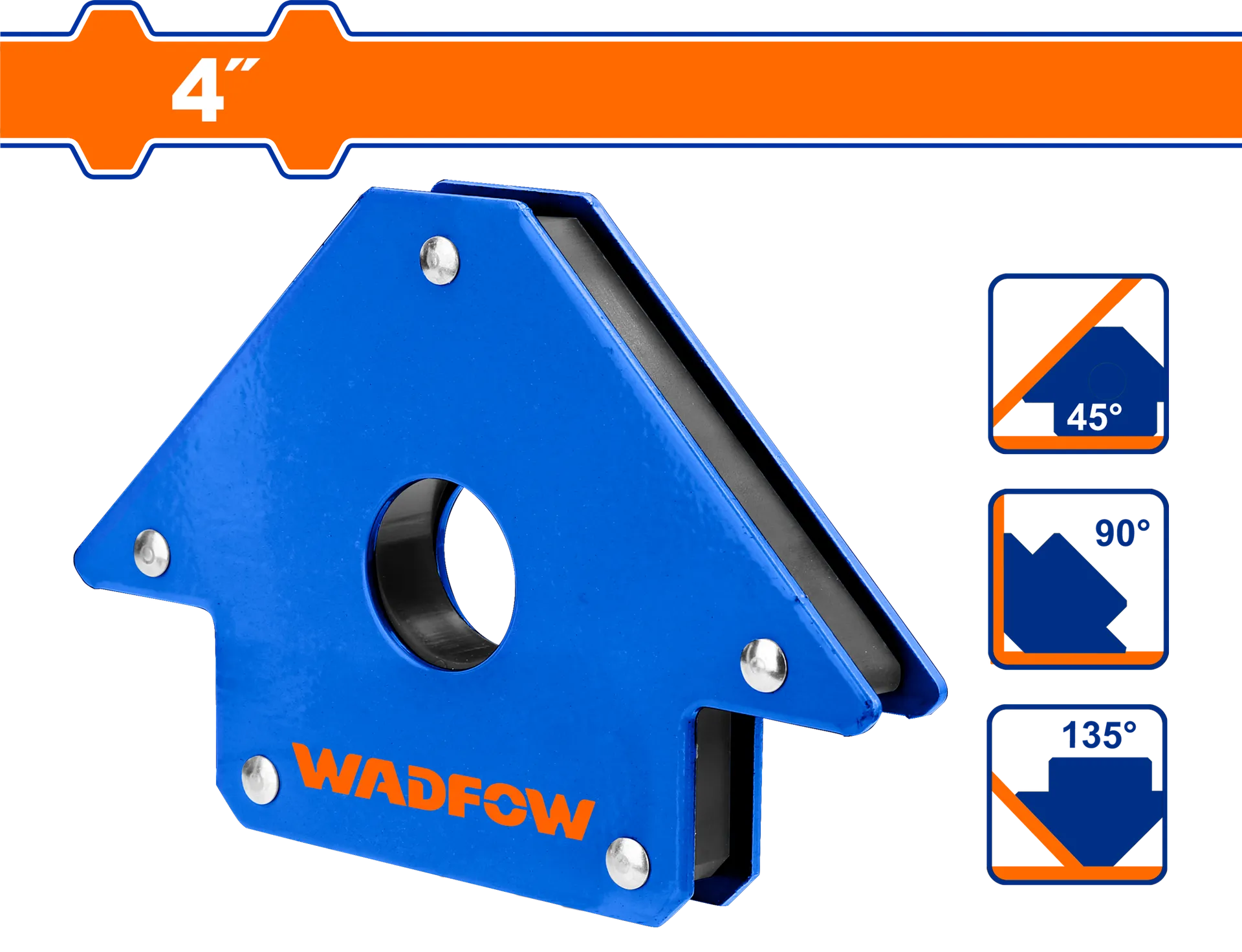 АГОЛЕН МАГНЕТ ЗА ЗАВАРУВАЊЕ 4″ WADFOW WMC1604