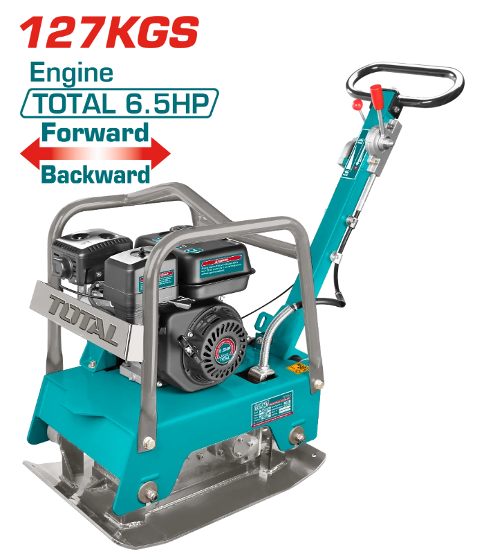 БЕНЗИСКА ВИБРАЦИОНА ПЛОЧА 4.80kW/6.50HP 127KG-2 TOTAL TP7125-2