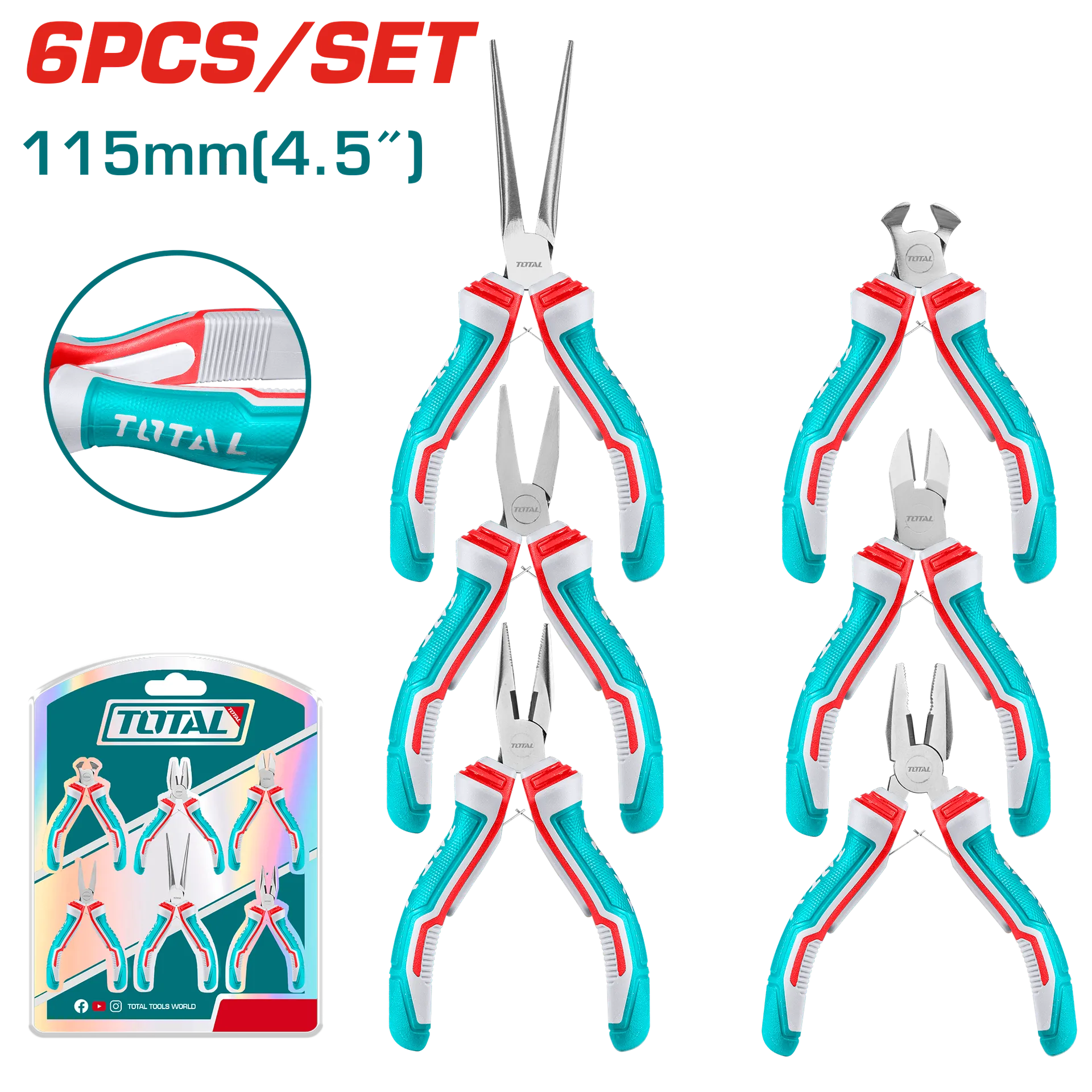 Pinca mini set TOTAL 6/1 – THT1K0511