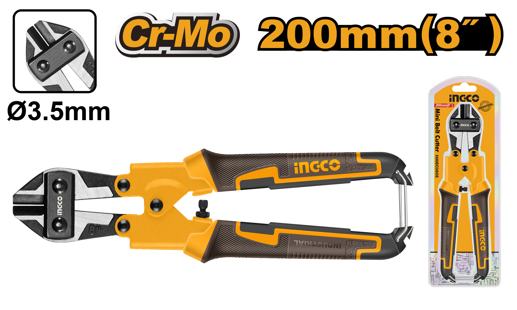 Pincë për armaturë mini INGCO HMBC0808