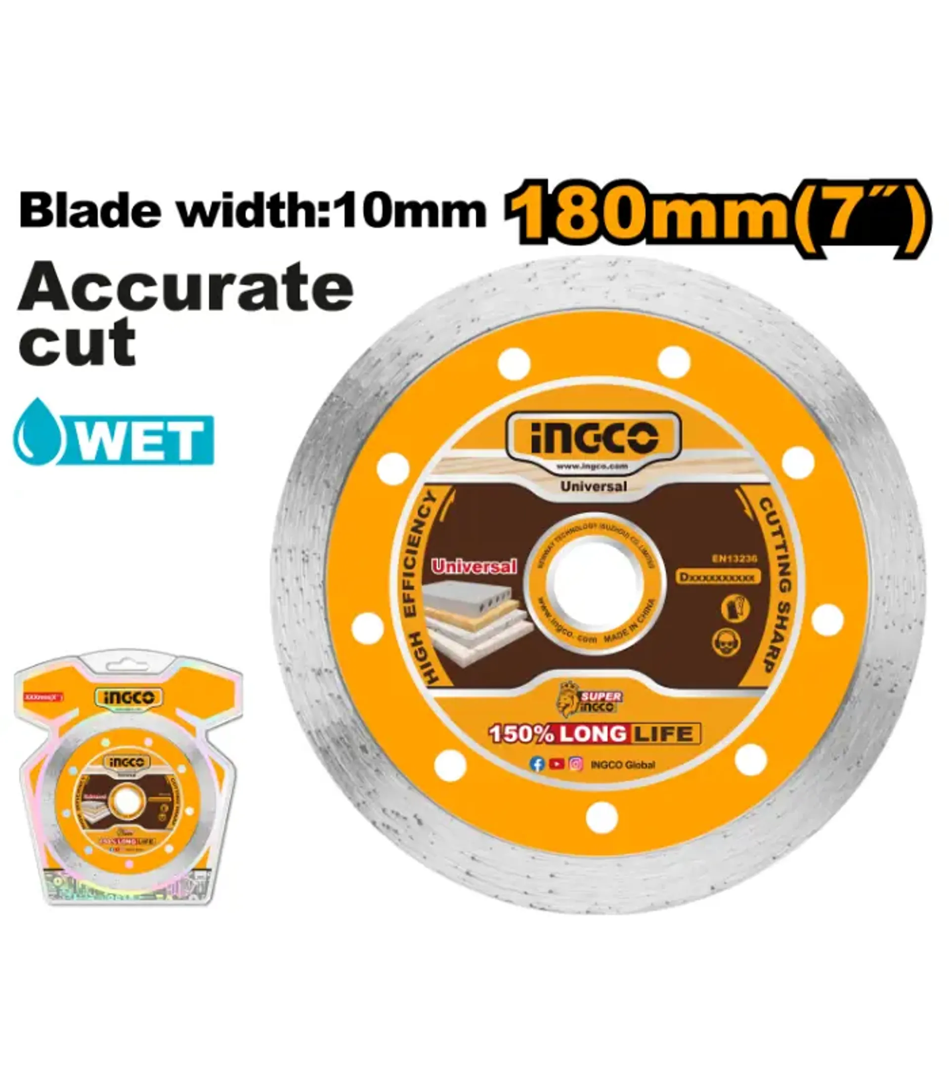 ДИЈАМАНТ INGCO 180 ПЛОЧКИ DMD021801