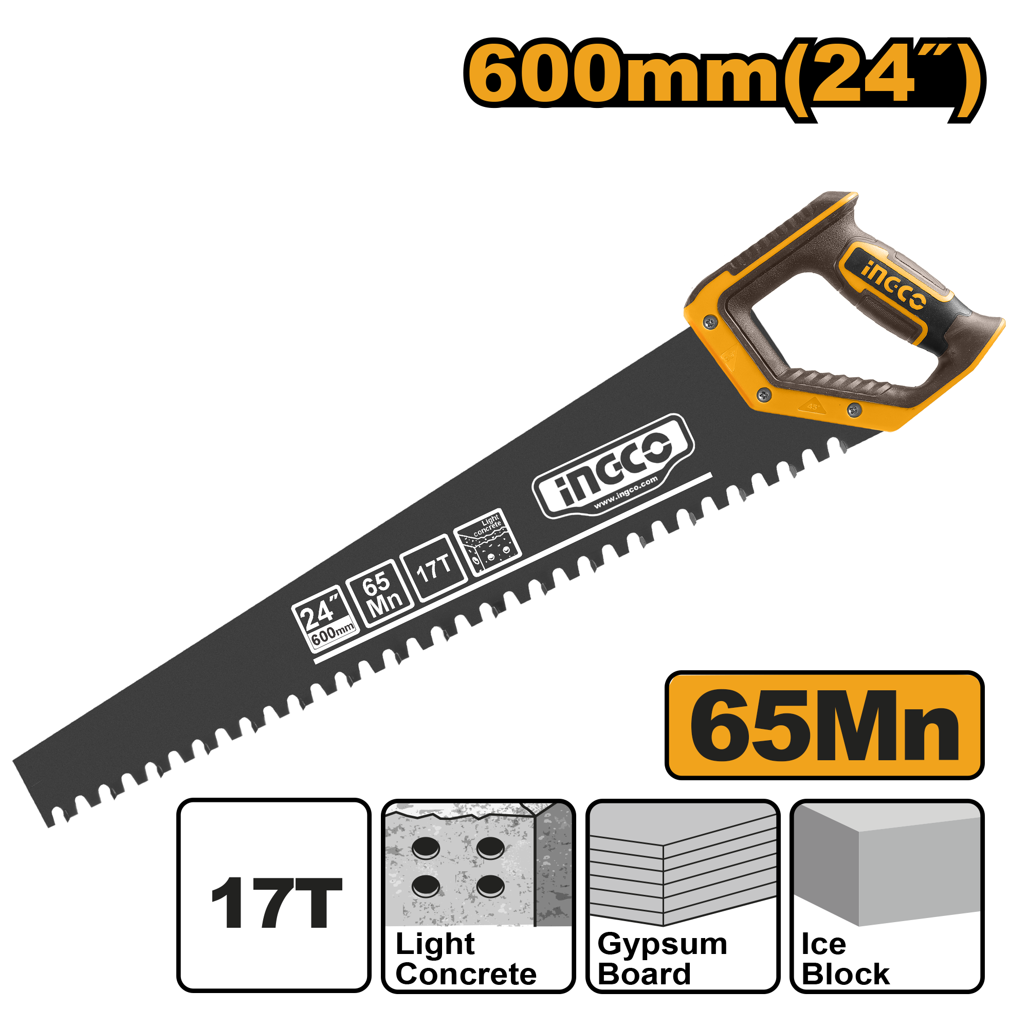ПИЛА РАЧНА INGCO СИПОРЕКС 600mm HCBS016001