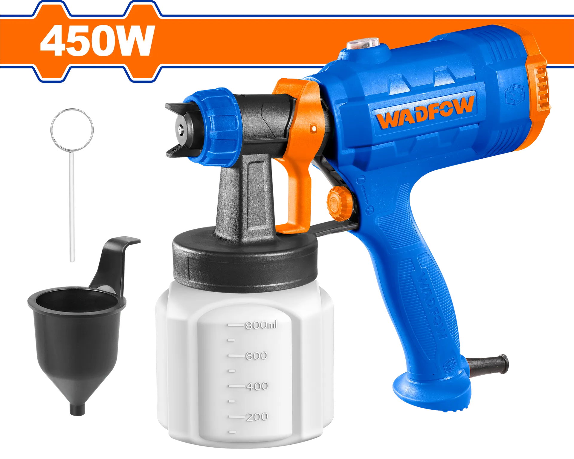 Pistol elektrik për ngjyrosje 450W WADFOW WEG1A01