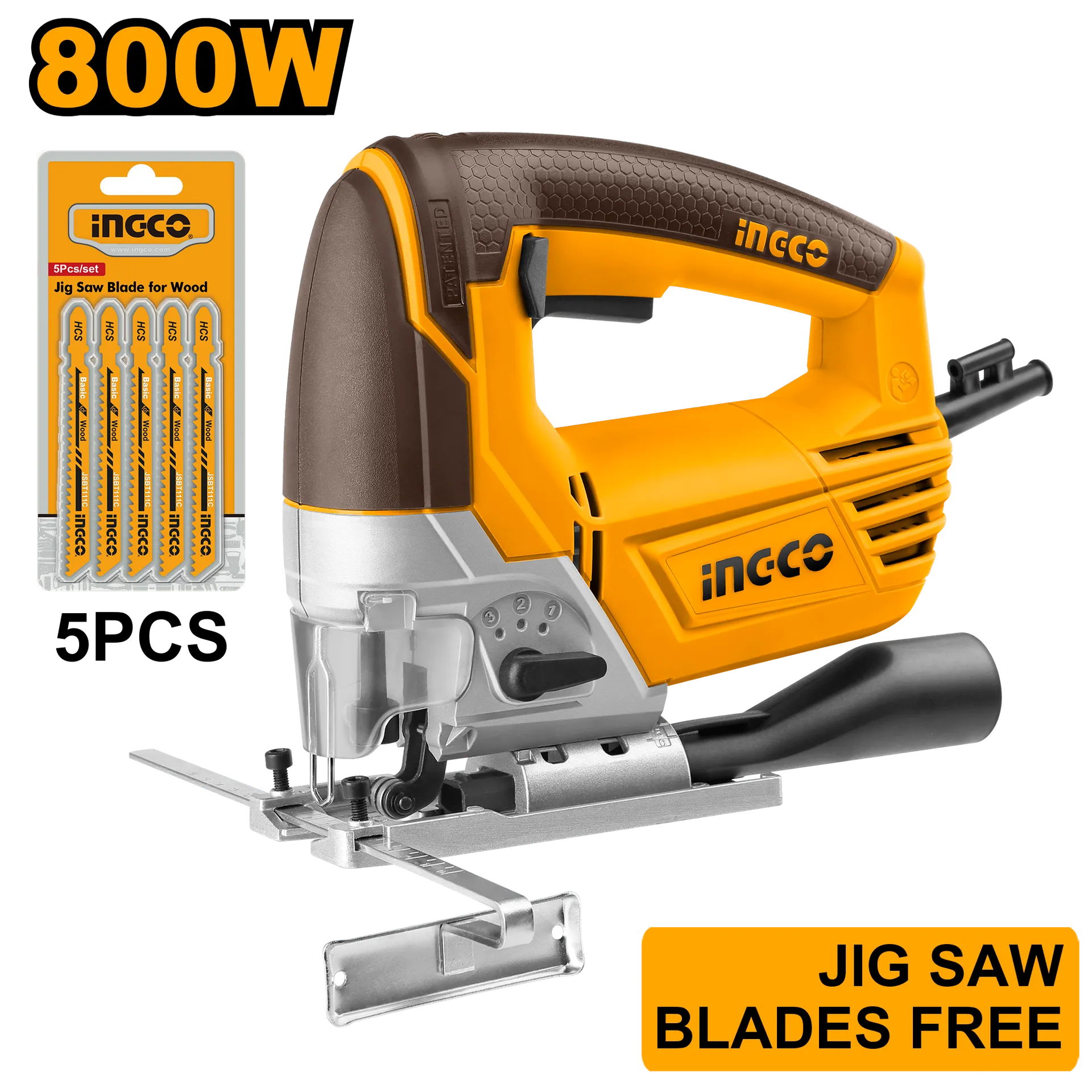 Pila Ubode 800W INGCO JS80028