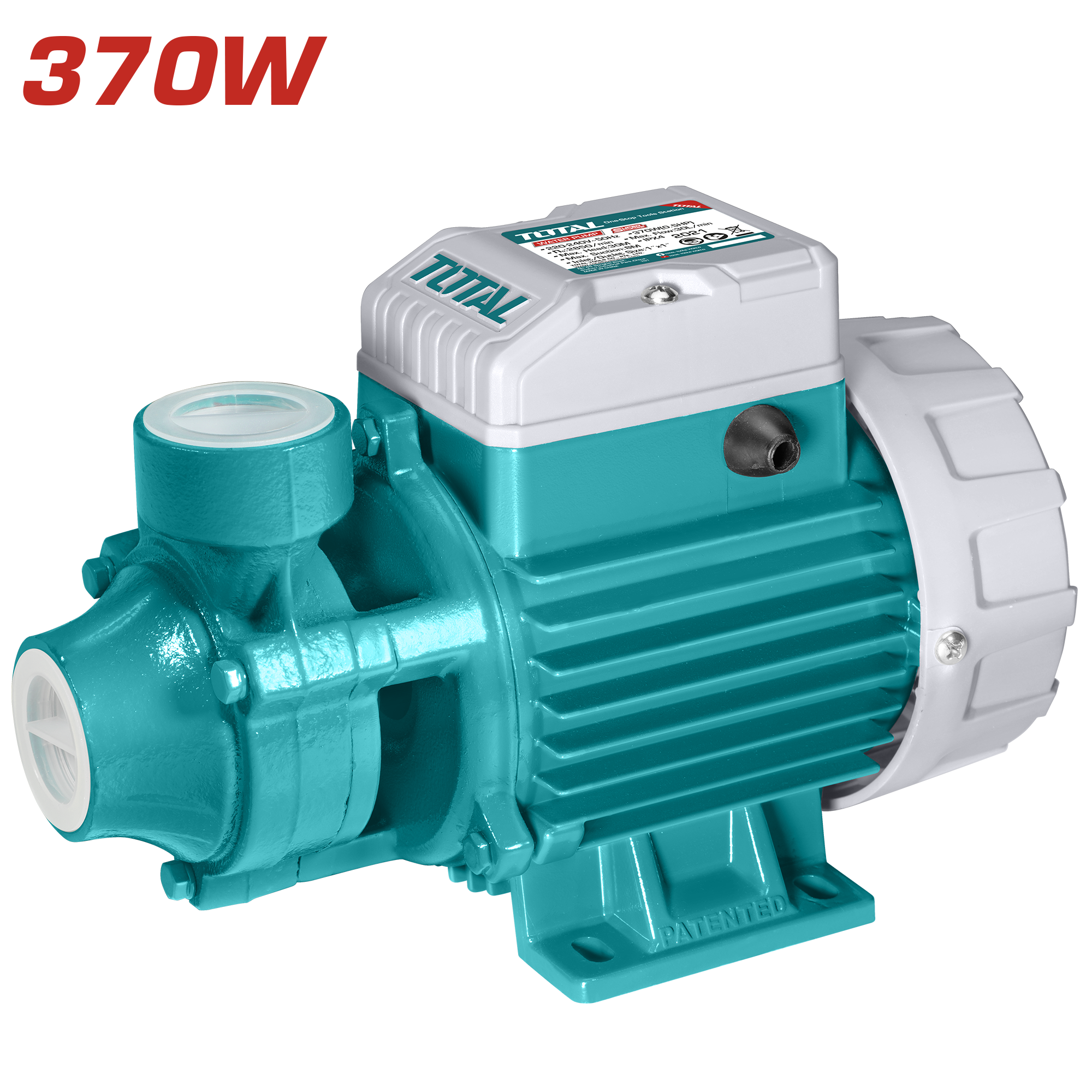 ЦЕНТРИФУГАЛНА ПУМПА ЗА ВОДА 0.37KW TOTAL TWP137016