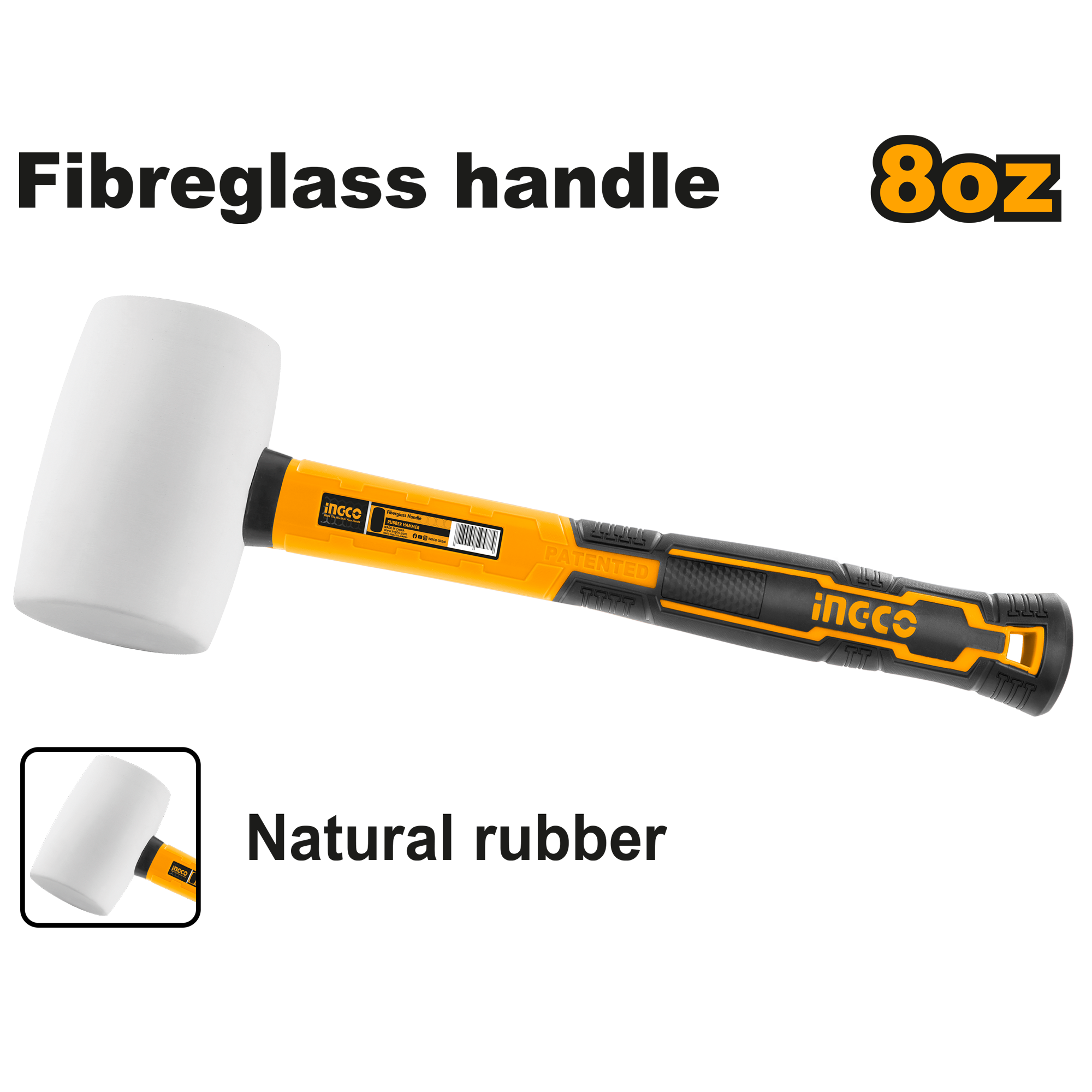 Гумен чекан INGCO бел HRUH8308