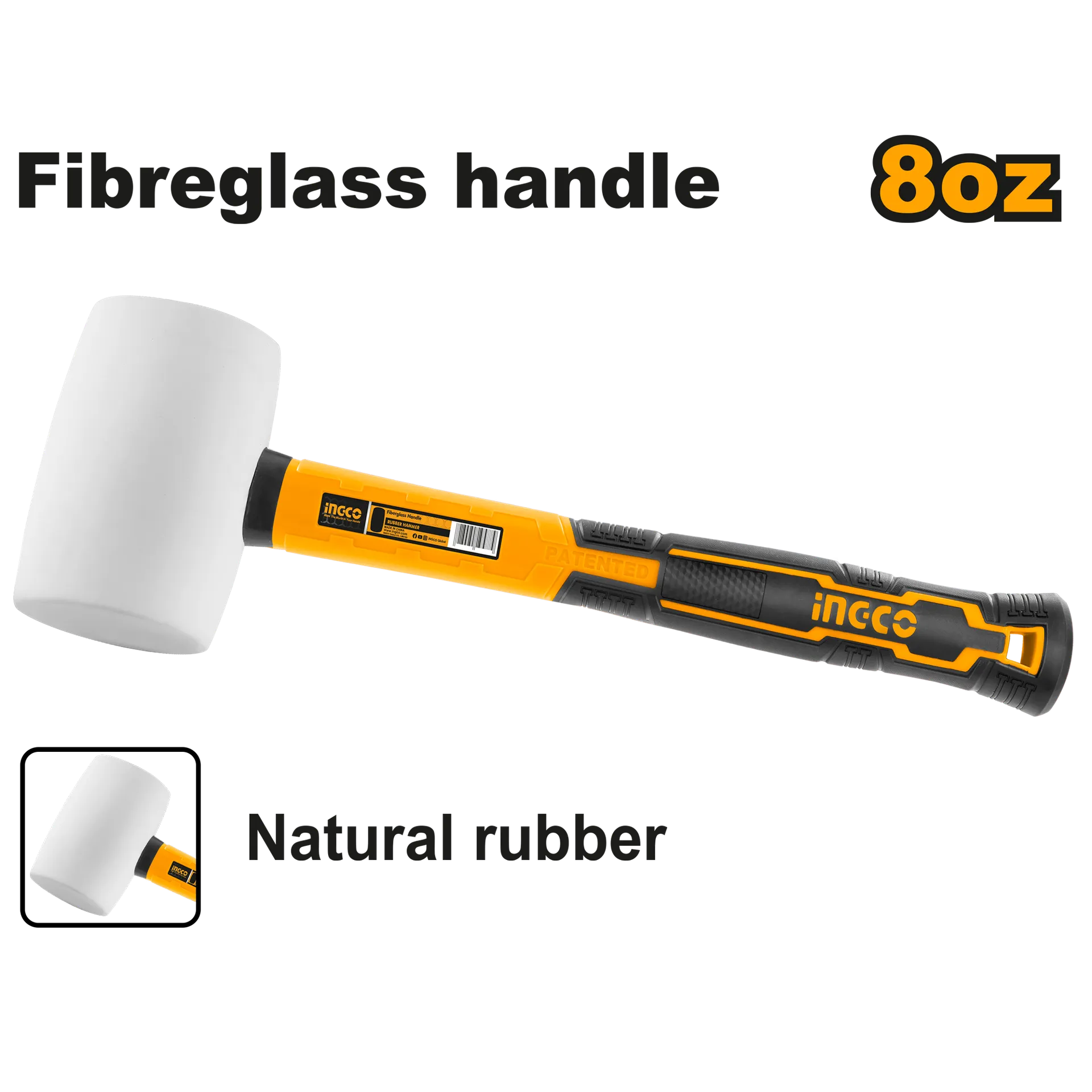 Гумен чекан INGCO бел HRUH8308