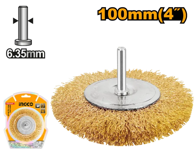 Furça bakri INGCO 100 stehçi flat WB41001