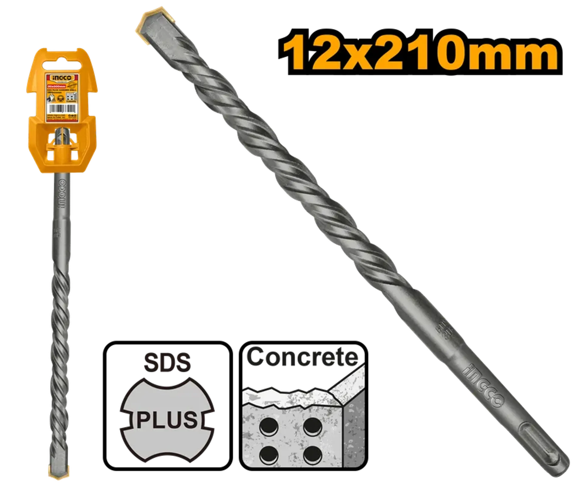 Burgjet SDS+ INGCO 12x210 DBH1211202