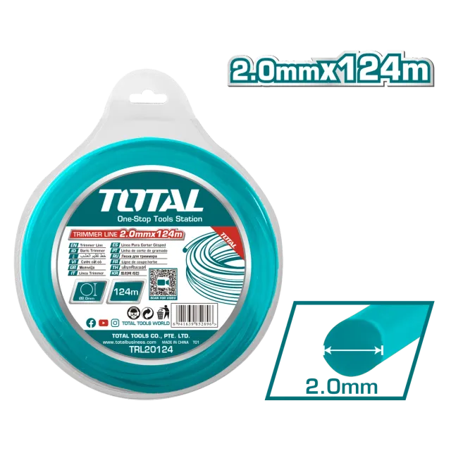 КОНЕЦ ЗА ТРИМЕР TOTAL 2mm*124M – TRL20124