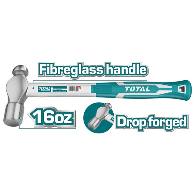 Çekiç 450GR me majë sferike TOTAL THT74166