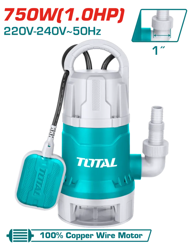 ПУМПА ЗА ФОНТАНА TOTAL 0.75KW – TWP87506