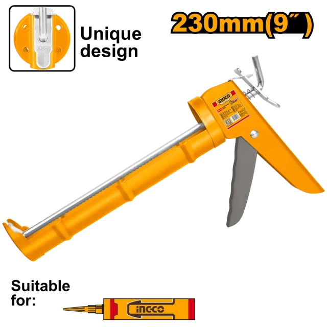 Pistol dorëzor për silikun INGCO 9 HCG1809