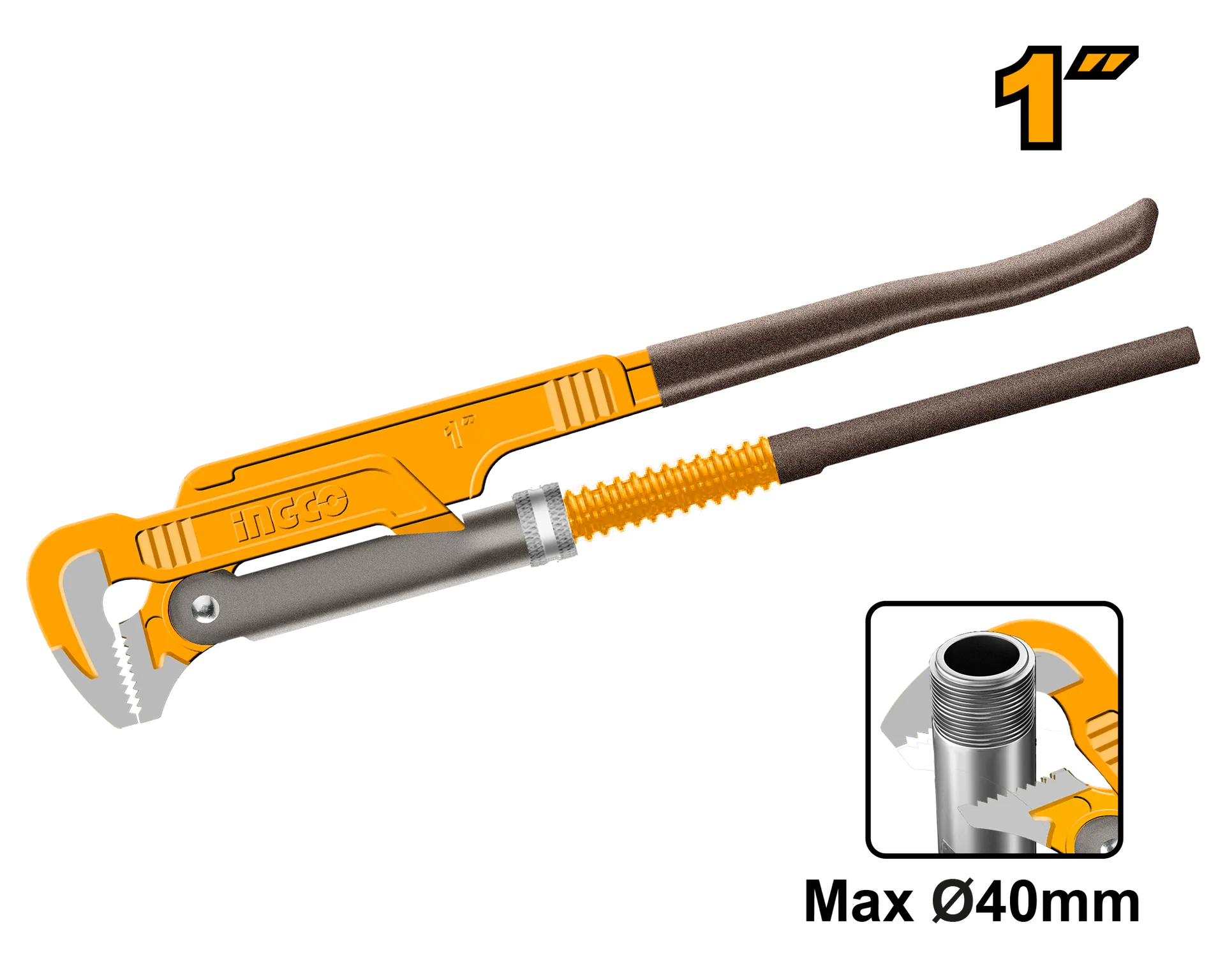 Клешти за водовод и цевки INGCO 1 HPW04011