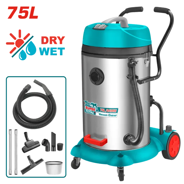 ПРАВОСМУКАЛКА 2400W (75L) TOTAL TVC24751