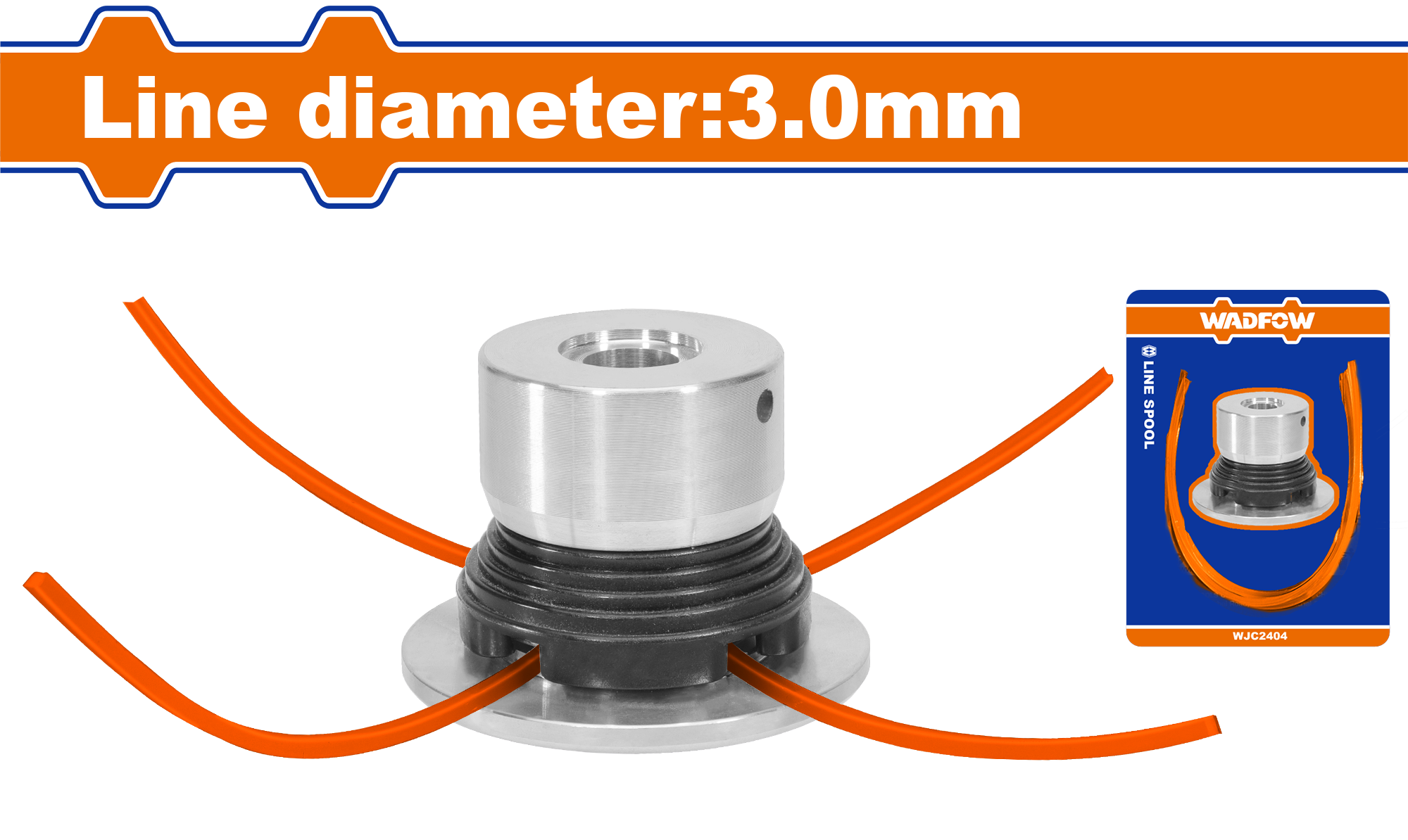Koka trimeri me fije 3.0mm WADFOW WJC2404