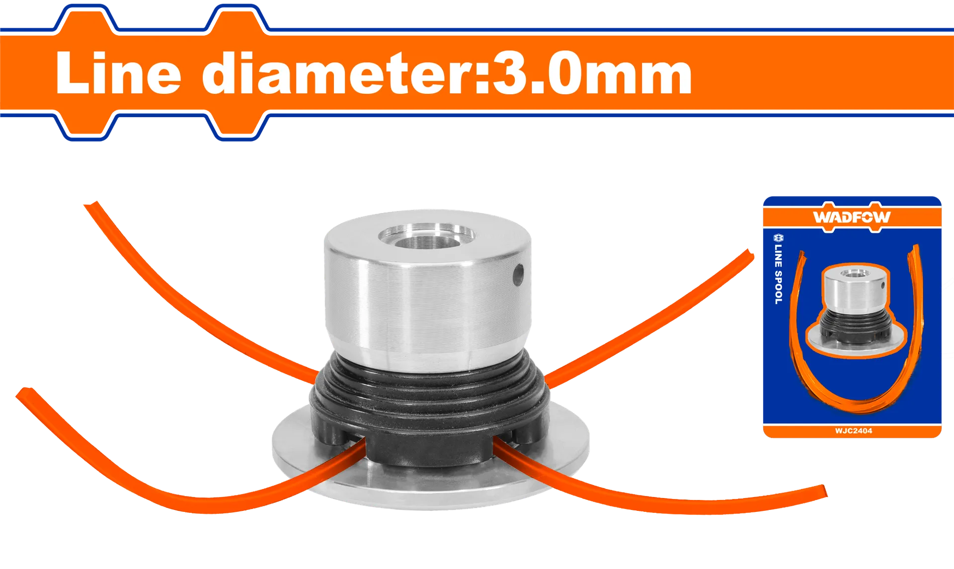 Koka trimeri me fije 3.0mm WADFOW WJC2404