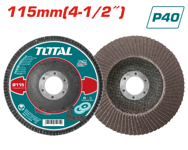 ФЛАП ДИСК 115mm P40 TOTAL TAC631151