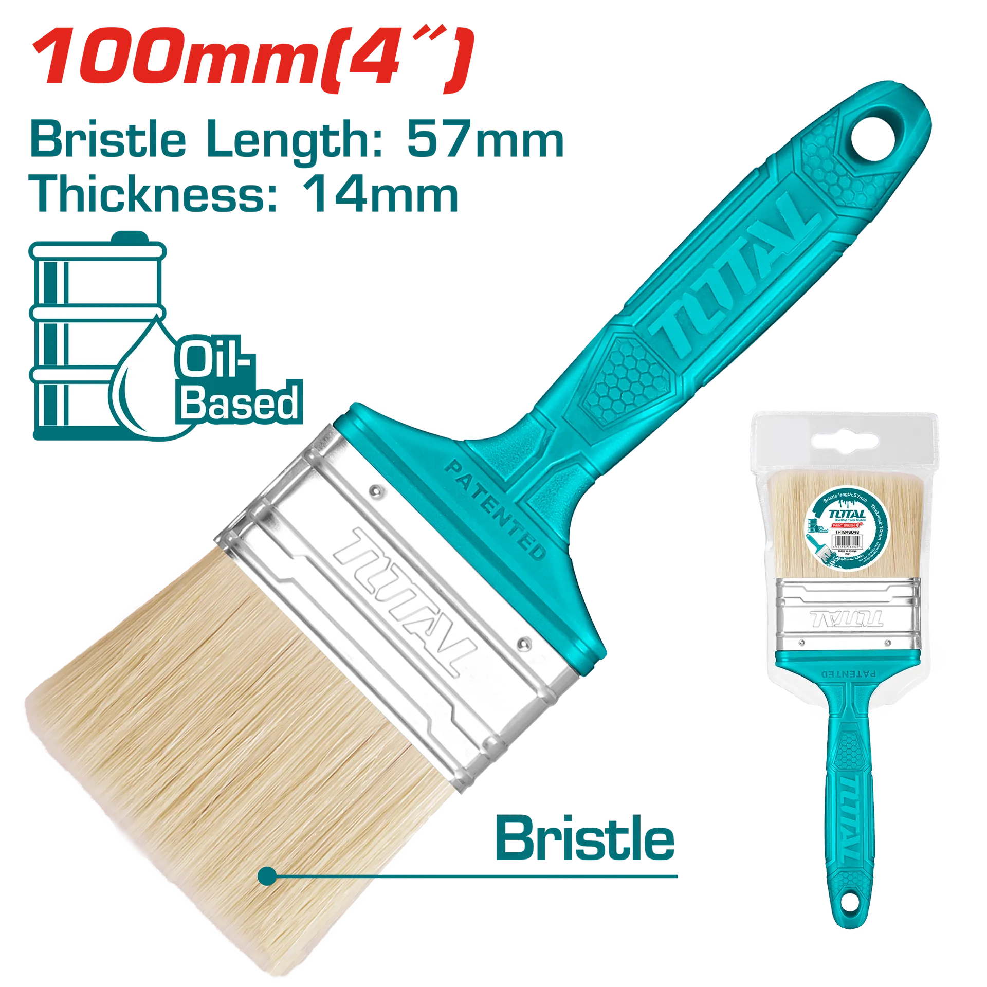 Furçë për pikturë 100mm TOTAL – THT846046