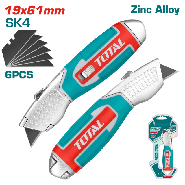 СКАЛПЕР TOTAL 61x19mm + 6 НОЖА TG5126101