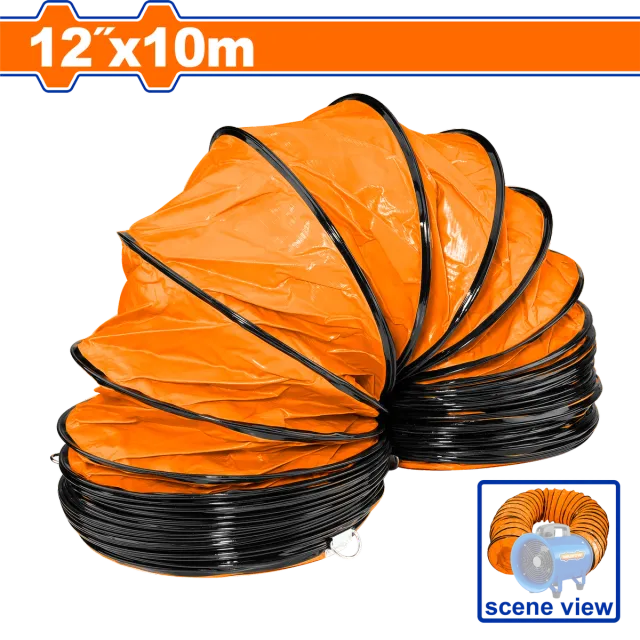 ЦРЕВО ЗА ВЕНТИЛАТОР/РЕГУЛАТОР 12″x10m WADFOW WBPP1A12
