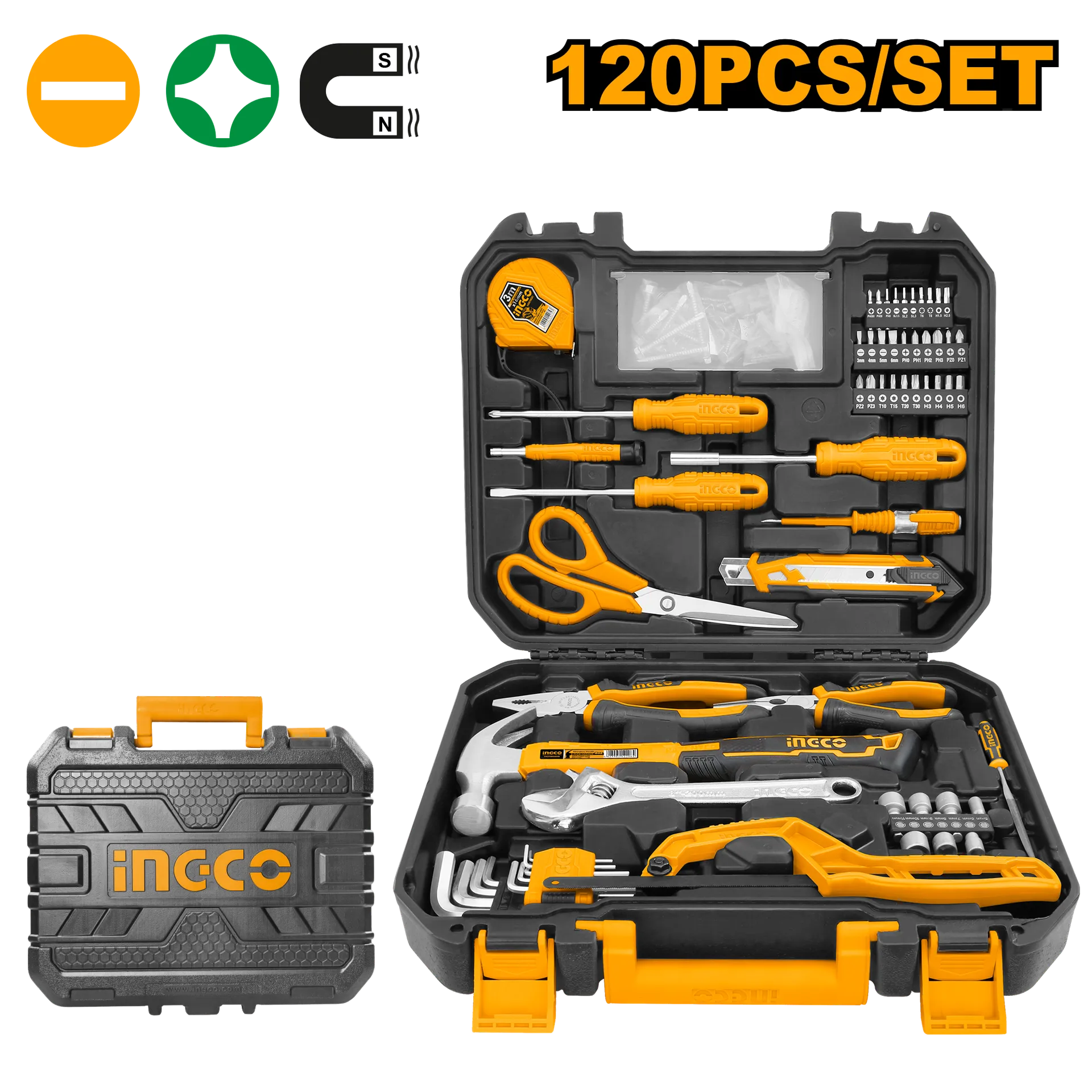Set 120/1 alat dorë INGCO HKTHP21201
