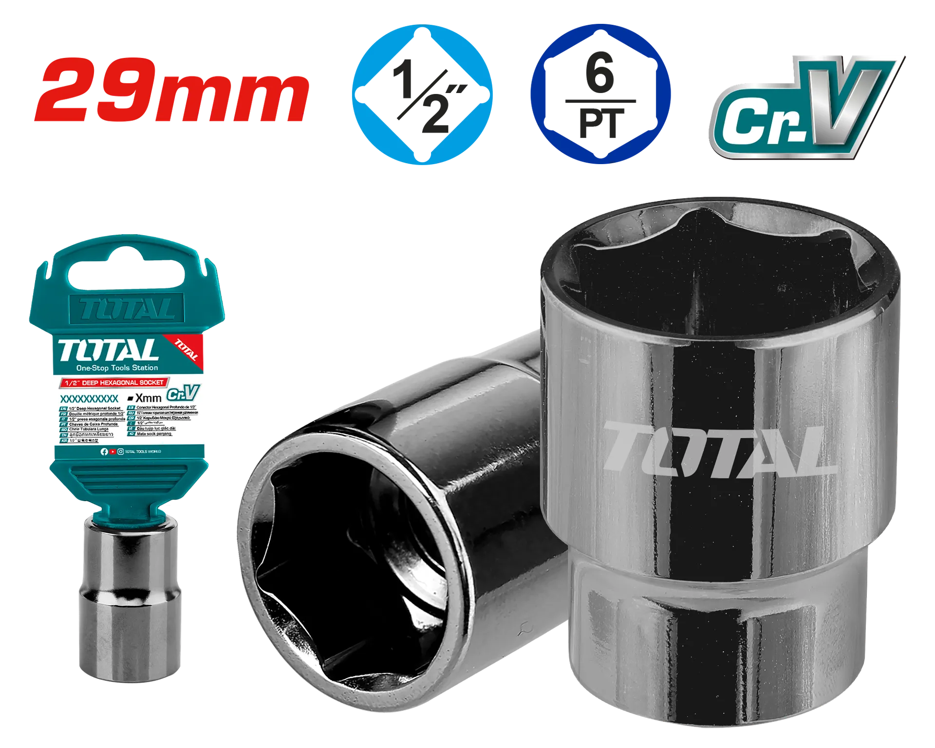 Çelës patent 29mm 1/2″ TOTAL THTST12291