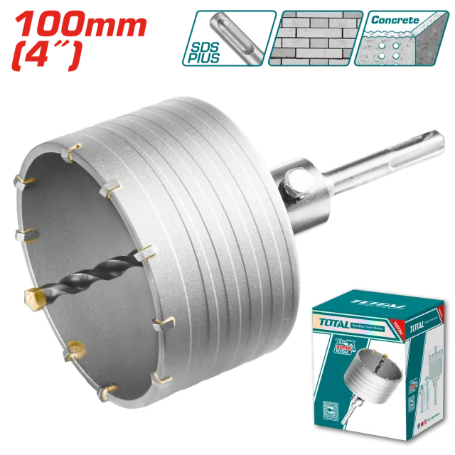 КРУНА ЗА БЕТОН TOTAL 100mm TAC431001