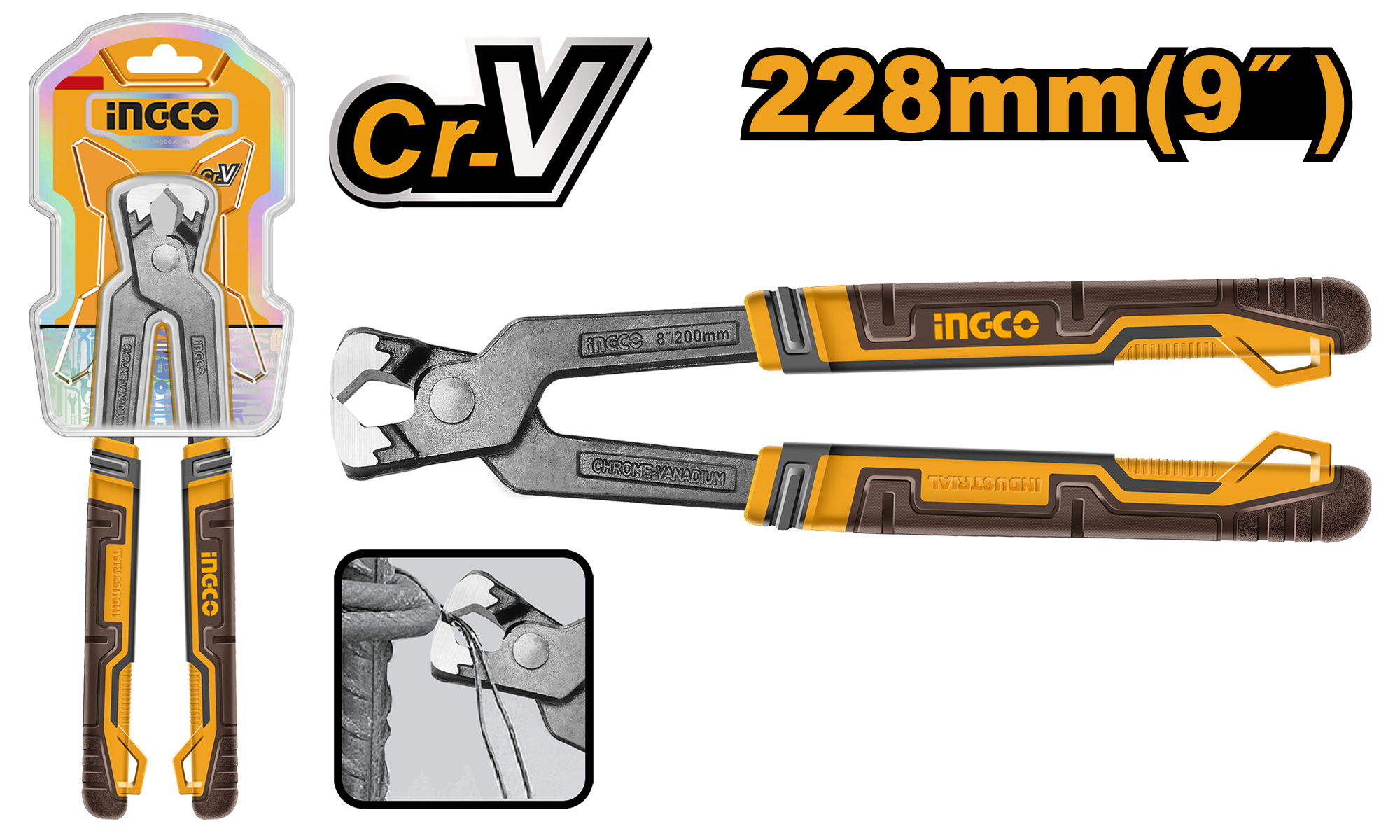 Penjë përforcimi INGCO 228mm HRP02230