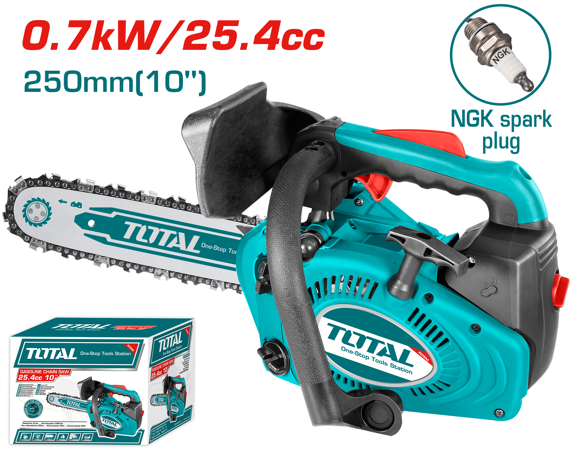 Sharë motorike benzine 0.7Kw 20cm TOTAL TOTAL TG5261011