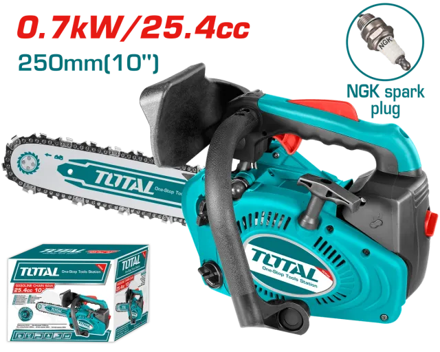 МОТОРНА ПИЛА НА БЕНЗИН 0.7Kw 20cm ТОТAL TOTAL TG5261011
