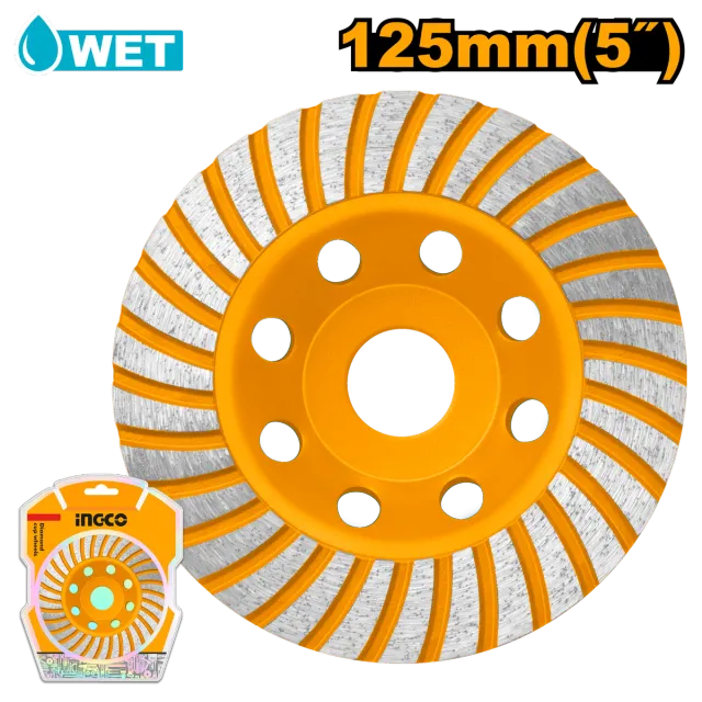 Камен за брусење INGCO 125mm CGW011251