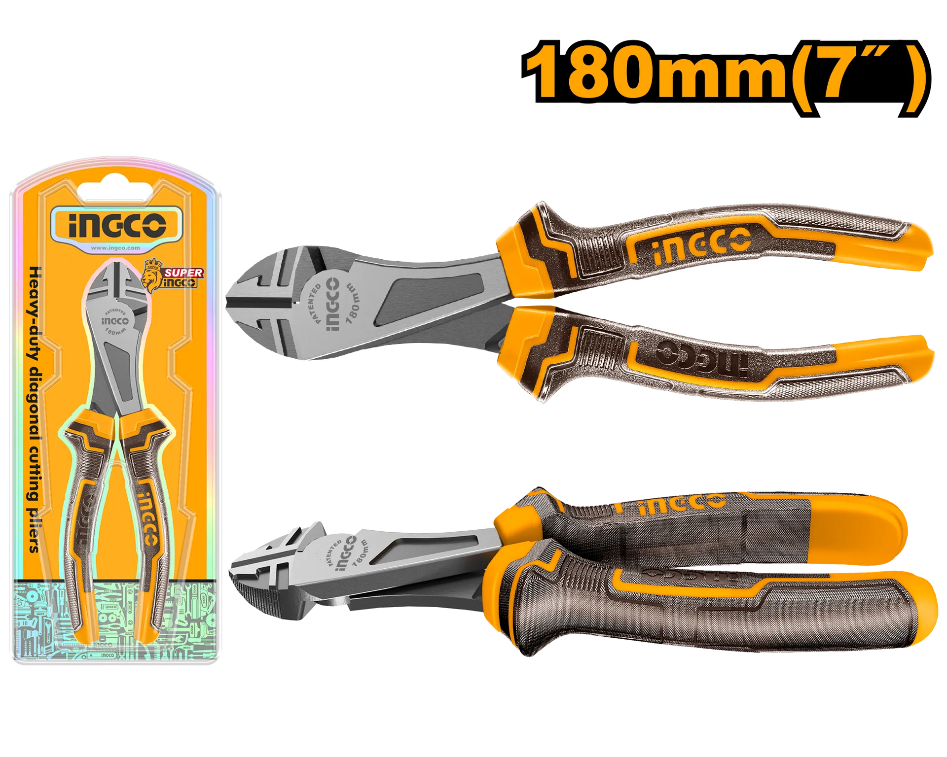 Клешта секачка странична INGCO 180 HHDCP08188