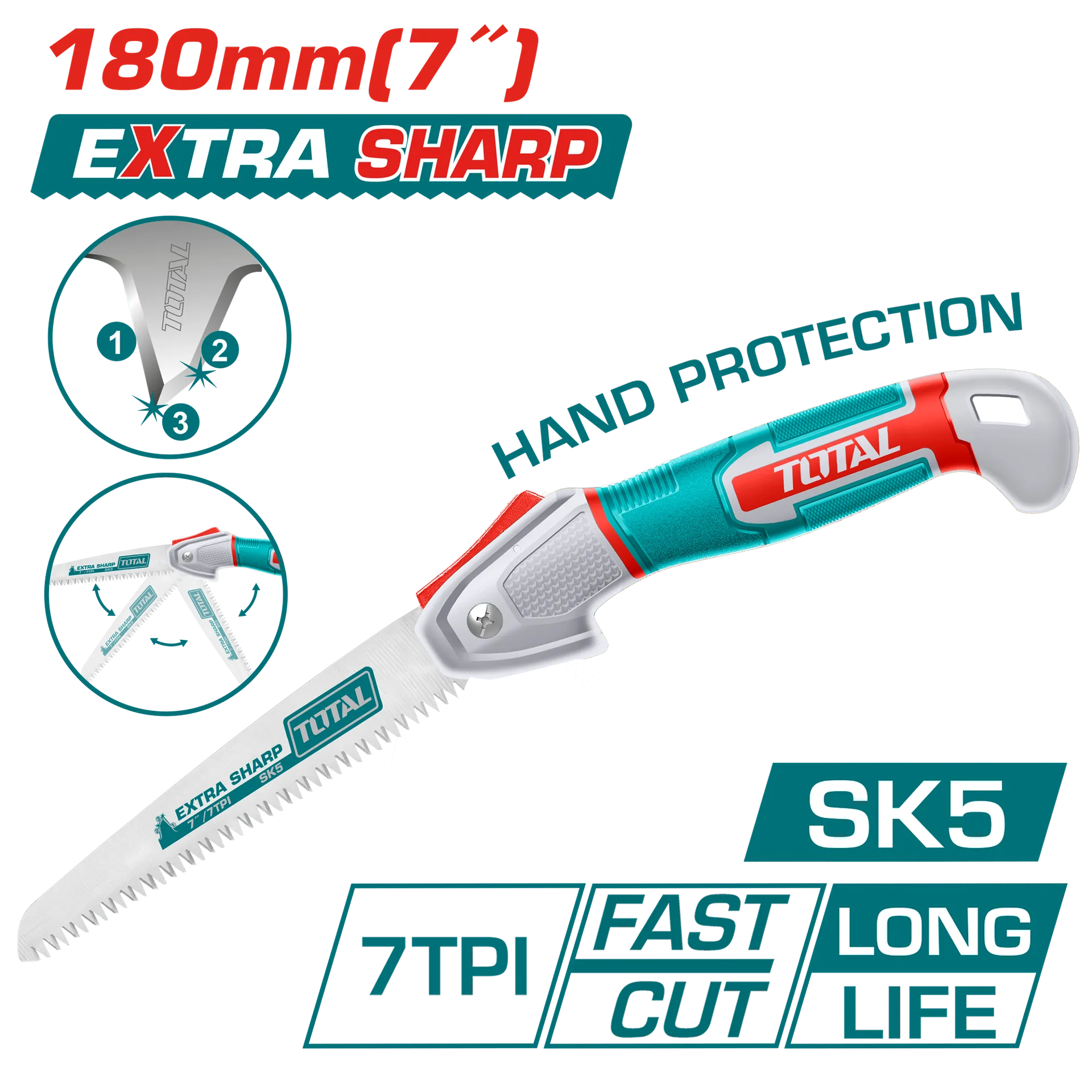 Sharrë palosje TOTAL 180mm – THFSW1808