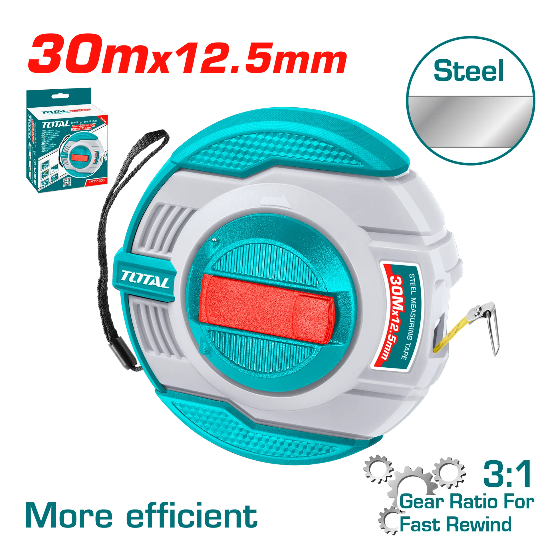 Shirit TOTAL 30M metalik TMT11306