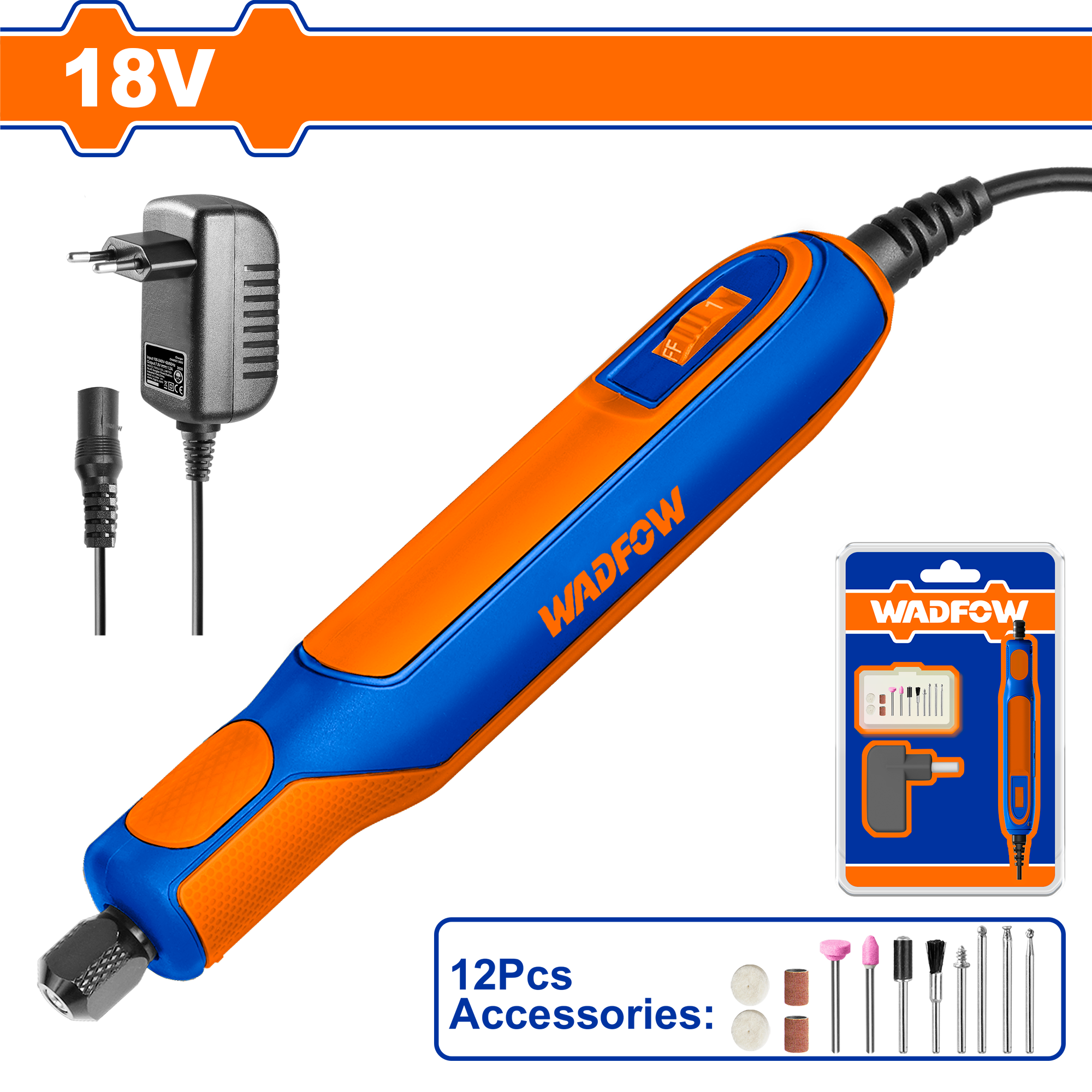 Brusilje elektrike tipi dremel WADFOW WRY16180