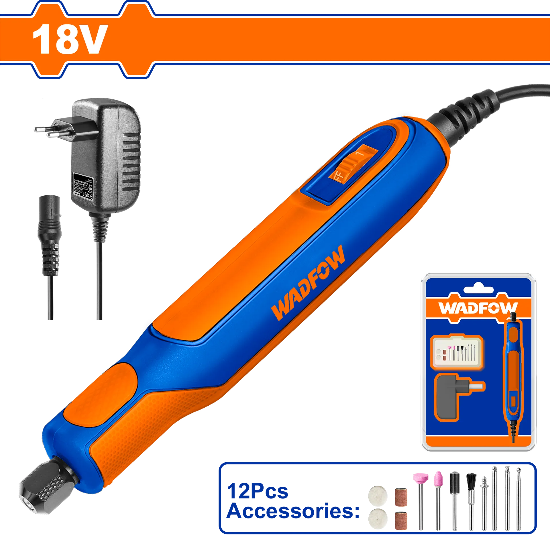 Brusilje elektrike tipi dremel WADFOW WRY16180