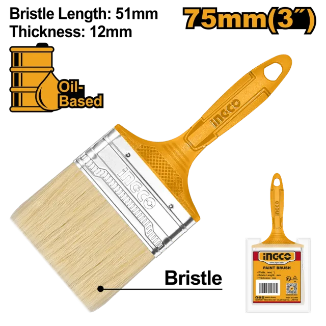 ЧЕТКА ЗА ФАРБАЊЕ 75mm INGCO CHPTB78603