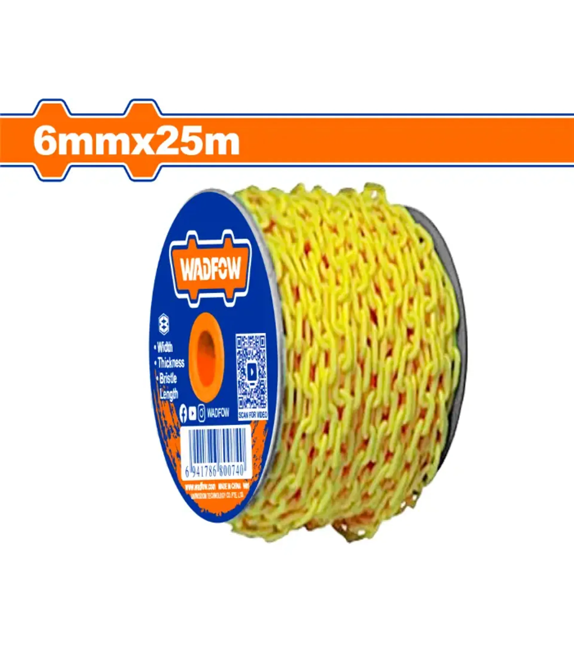 СИНЏИР 6mmx25m WADFOW WYJ6A06