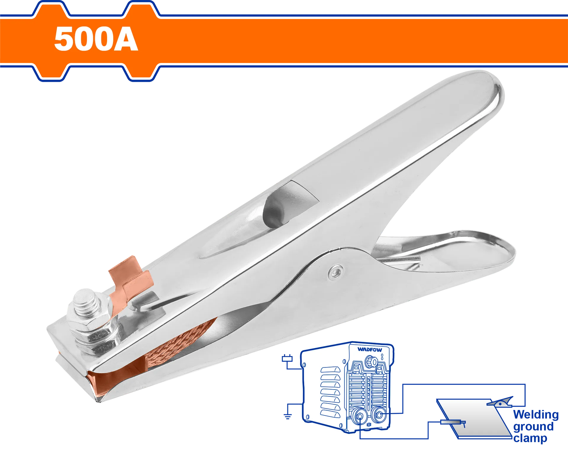 Klampa për tryezën e saldimit 500A WADFOW WEH9A05