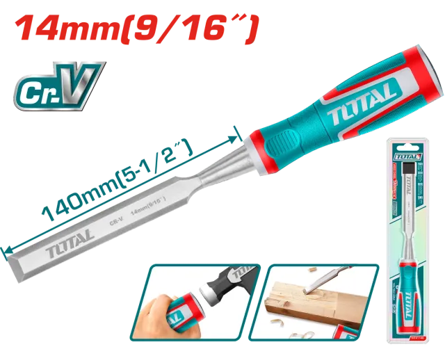 ДЛЕТО ЗА ДРВО 14mm TOTAL THT41146