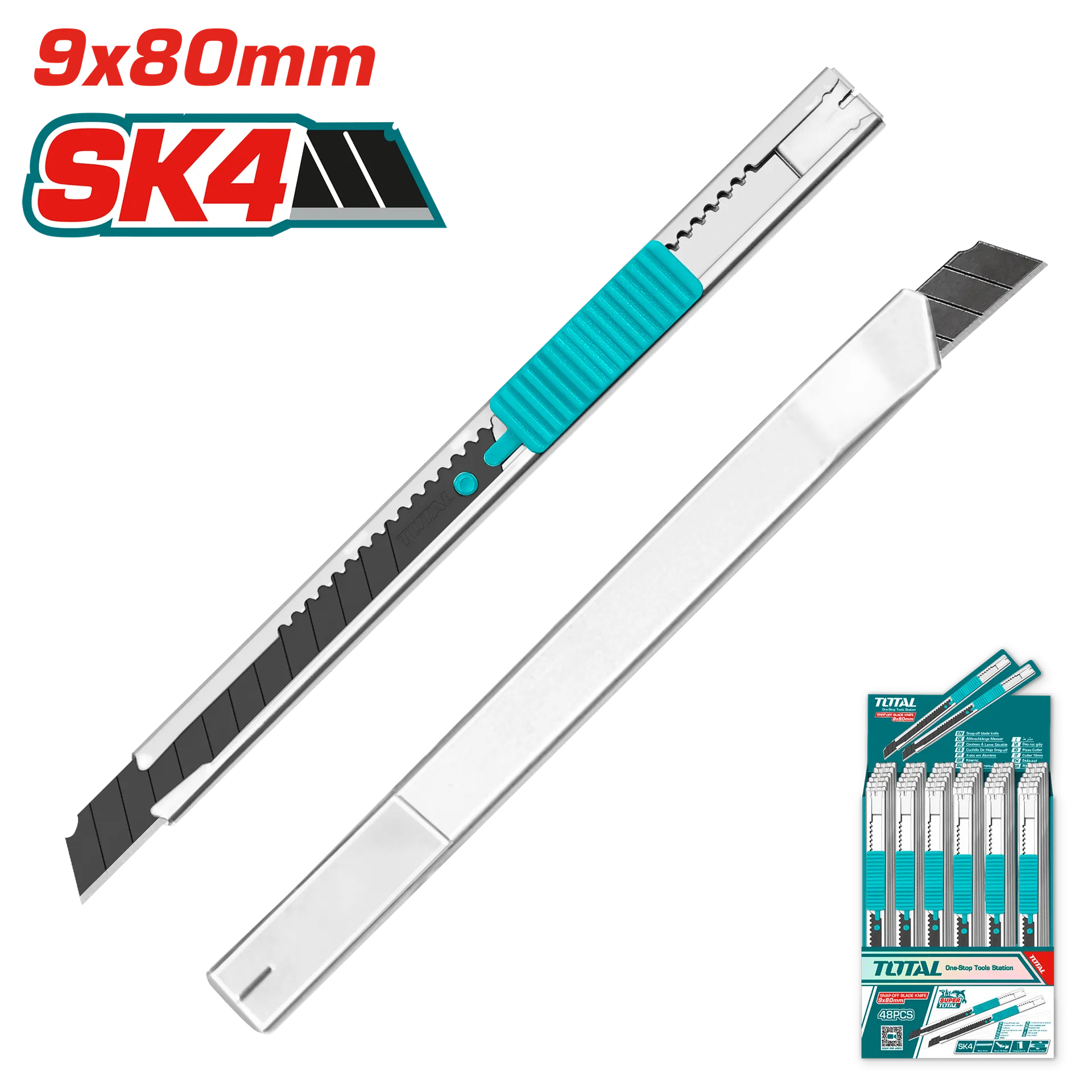Skalper TOTAL 9mm i hollë THT5110906