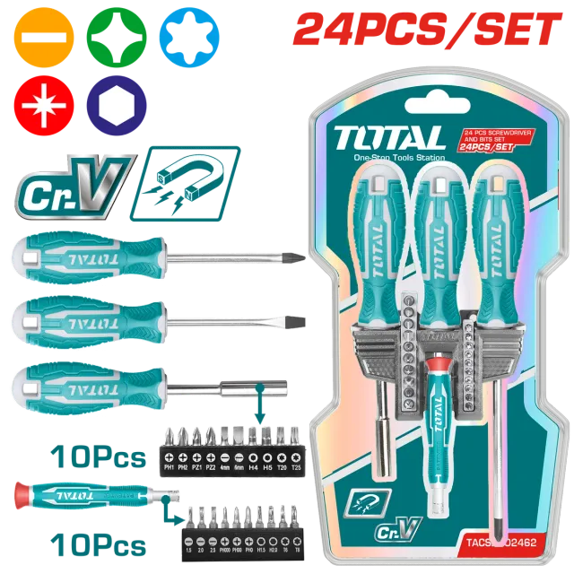 Set kaçavidë + me biti 24/1 TOTAL TACSD302462