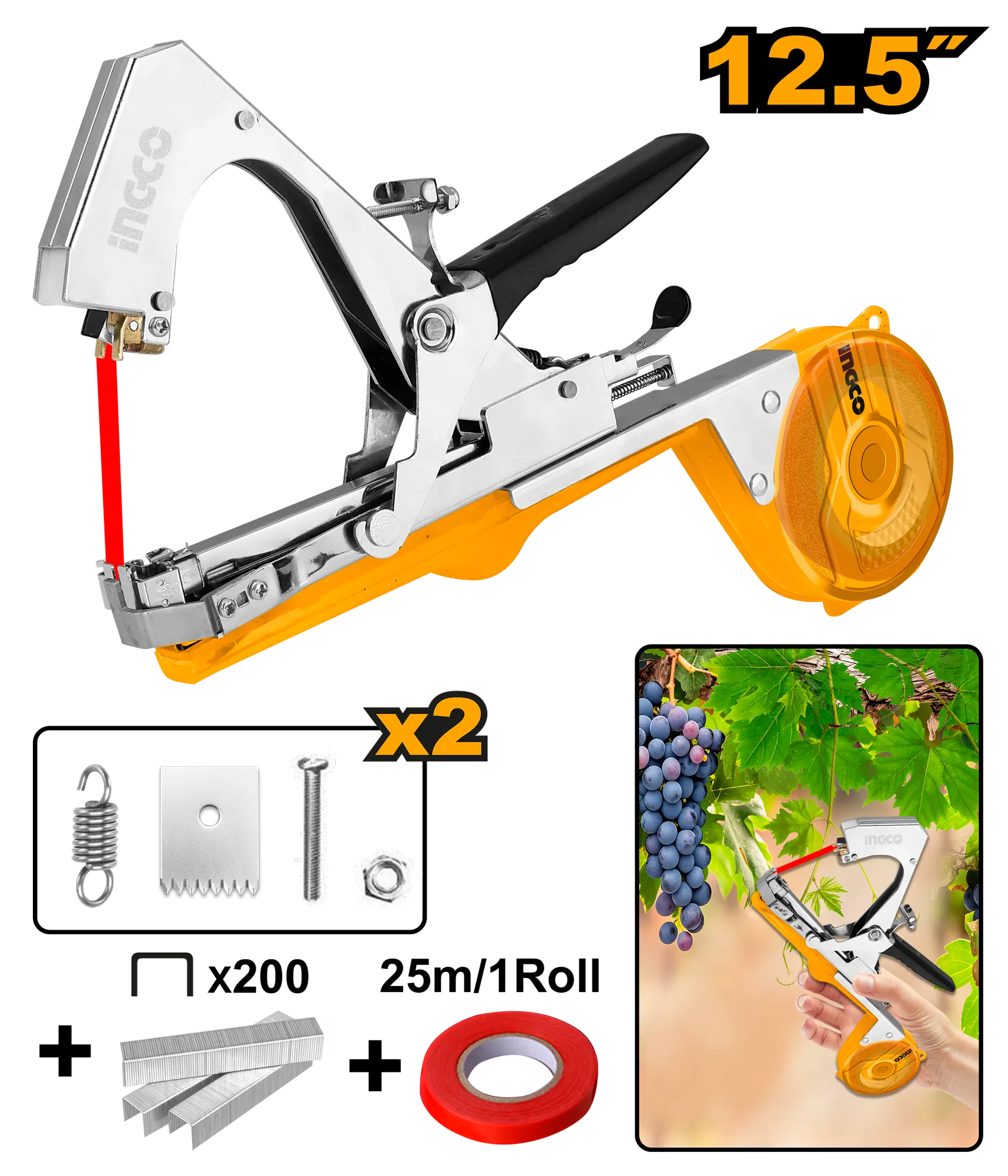 Pincë për lidhje vie INGCO HPTM1258