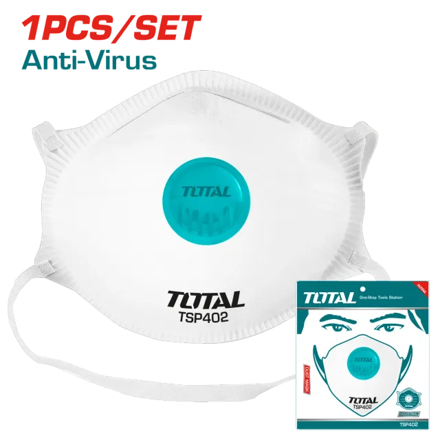 Maska mbrojtëse me filtër TOTAL TSP402