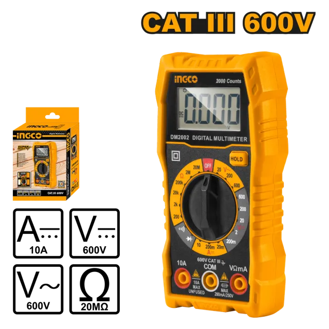 МУЛТИМЕТАР INGCO DM2002